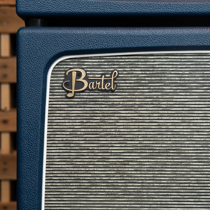 Bartel Roseland 45-Watt 2x12 Half-Stack Guitar Amplifier with Footswitchable Boost, Blue Tolex - CHUCKSCLUSIVE 65th Anniversary Edition