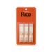 D'Addario RCA03 Rico Unfiled B-Flat Clarinet Reed 3-Pack - New,1.5