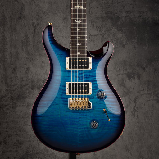 PRS Custom 24 10-Top Electric Guitar - Sapphire Smokeburst Custom Color