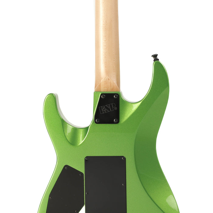 ESP USA MII Deluxe FR Electric Guitar - Lizard Spit Green Metallic - #US22261