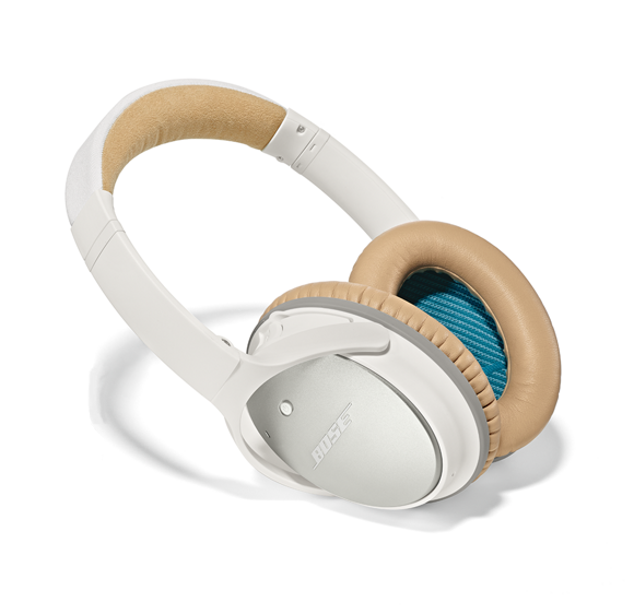 Bose QuietComfort 25 Noise Cancelling Apple Devices Headphones - White