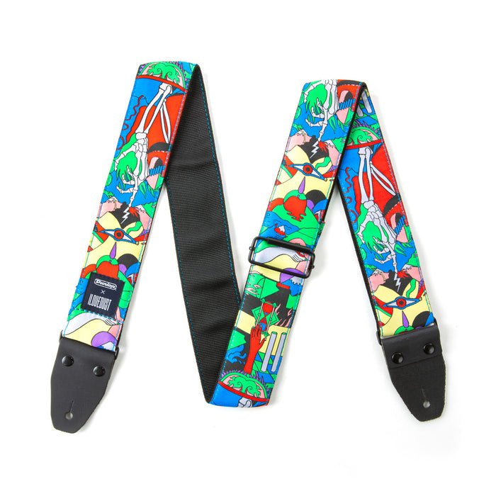 Dunlop ILOVEDUST Jacquard Guitar Straps - Mountains