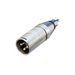 Neutrik NA2MPMM Adapter - 3 Pin Male XLR To RCA Plug