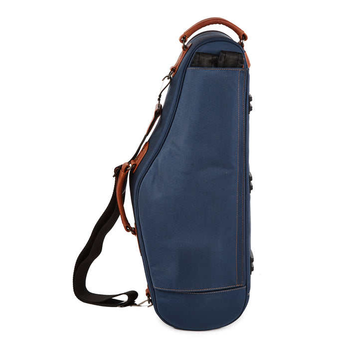 GARD 104-CESNB-V Elite Alto Saxophone Gig Bag - Navy Blue Cordura