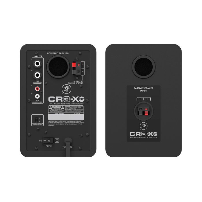 Mackie CR3-XBT Bluetooth Studio Monitors - 3" - Pair