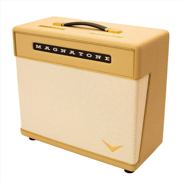 Magnatone 1x12-Inch Guitar Amplifier Cabinet - Gold - New