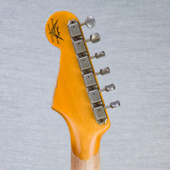 Fender Custom Shop 70th Anniversary '54 Stratocaster Super Heavy Relic - Bleached 3-Tone Sunburst - #XN4328