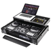 Odyssey FZPIXDJRR Low Profile XDJ-RR Flight Case with Bottom 1U Rack Space Flight Case and Glide Platform