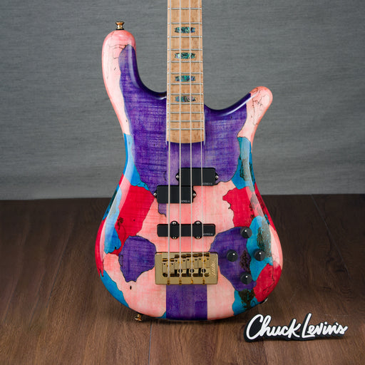 Spector USA Custom NS2 Bass Guitar - Abstract - CHUCKSCLUSIVE - #1490