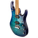 Music Man John Petrucci Signature JP15 Electric Guitar - Cerulean Paradise Fade, Flame Maple Top