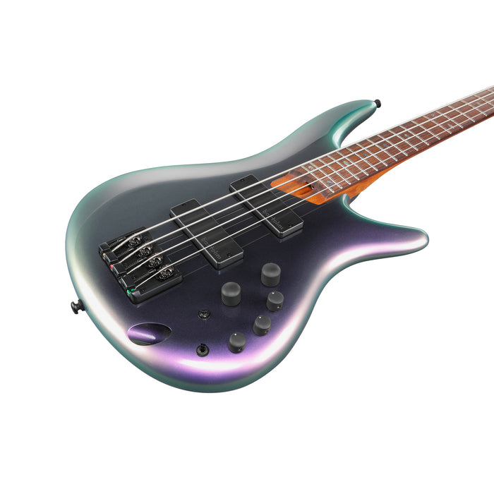 Ibanez SR Standard SR500 Bass Guitar - Black Aurora Burst - New