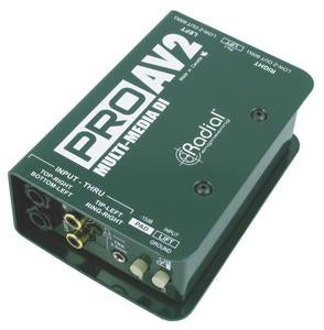 Radial Engineering ProAV2 Stereo Multimedia DI