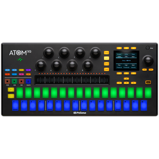 PreSonus ATOM SQ Hybrid MIDI Keyboard/Pad Performance and Production Controller