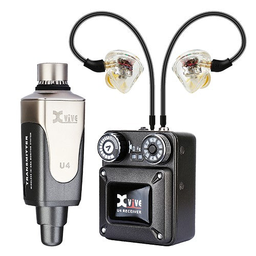 Xvive U4 Wireless In-Ear Monitoring System with T9 Earphone