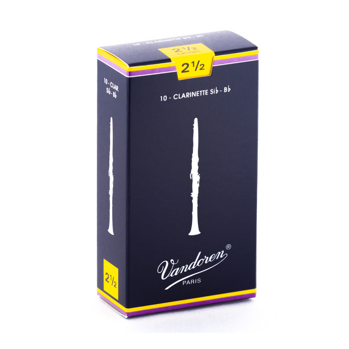 Vandoren CR10 Traditional B-Flat Clarinet Reed 10-Pack